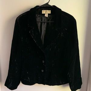 Women’s Jones, New York, velvety jacket